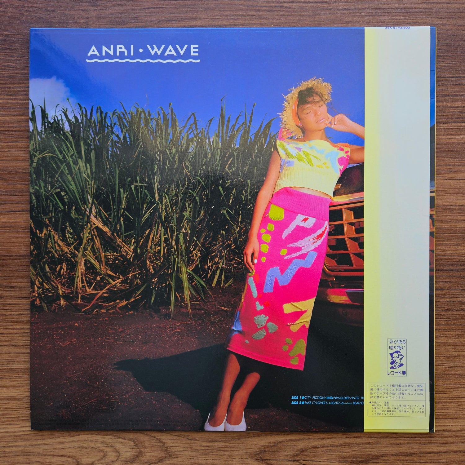 Anri - Wave 33'lük LP PLAK Japan Vinyl