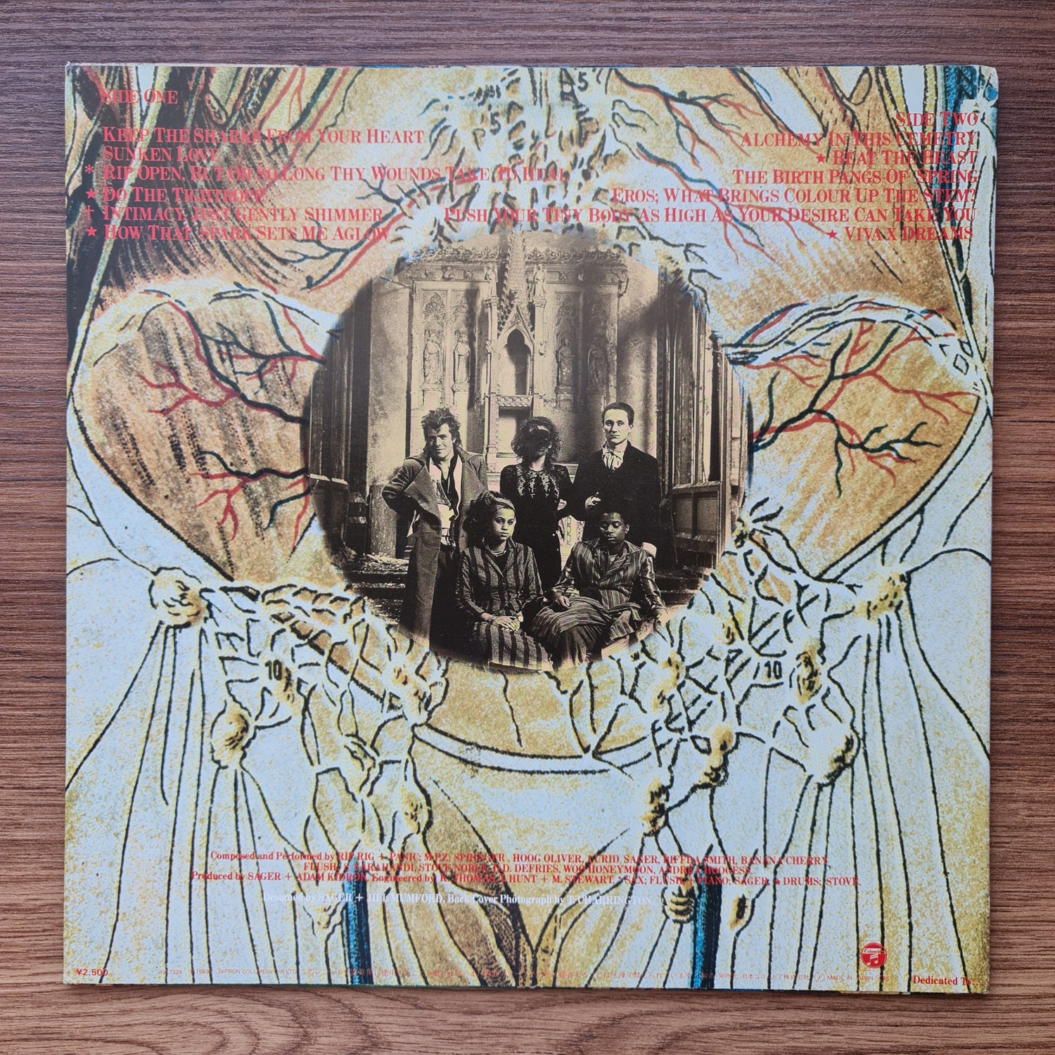 Rip Rig + Panic – Attitude 33'lük LP PLAK Japan Vinyl