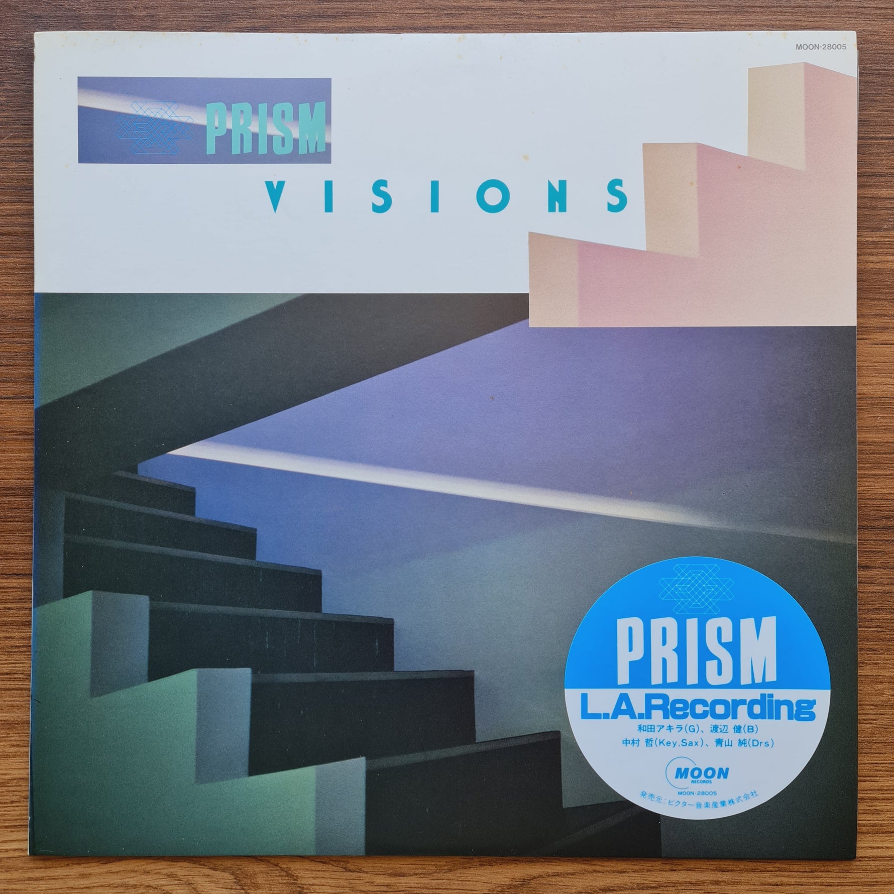 Prism – Visions 33'lük LP PLAK Japan Vinyl