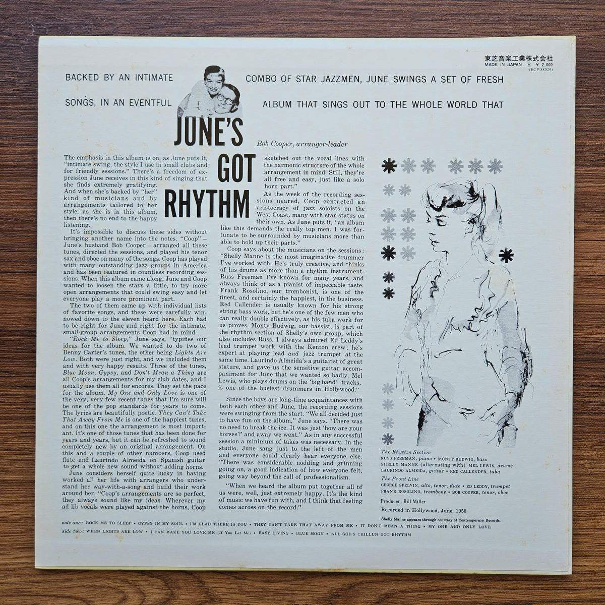 June Christy - June's Got Rhythm Japan Vinyl