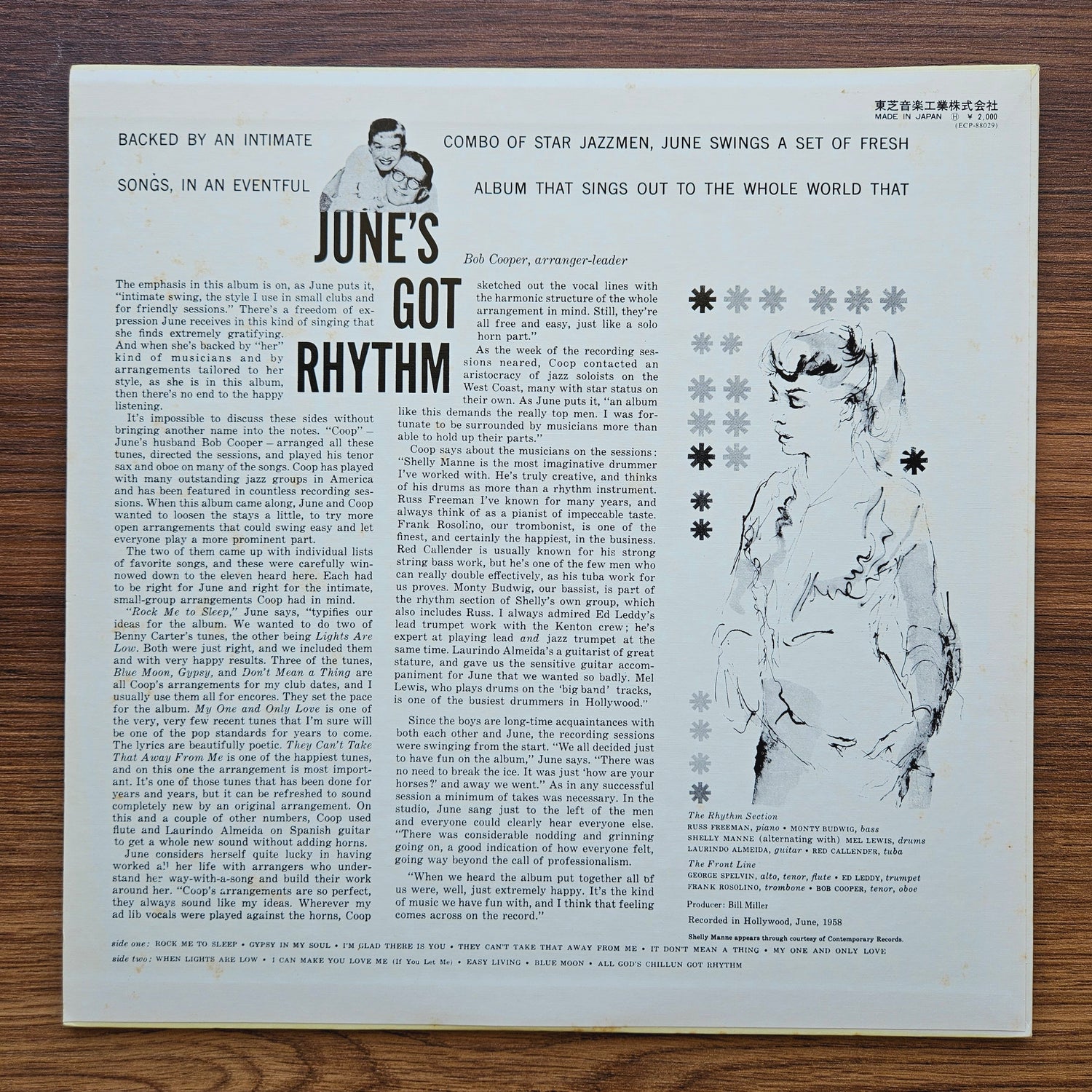 June Christy - June's Got Rhythm Japan Vinyl