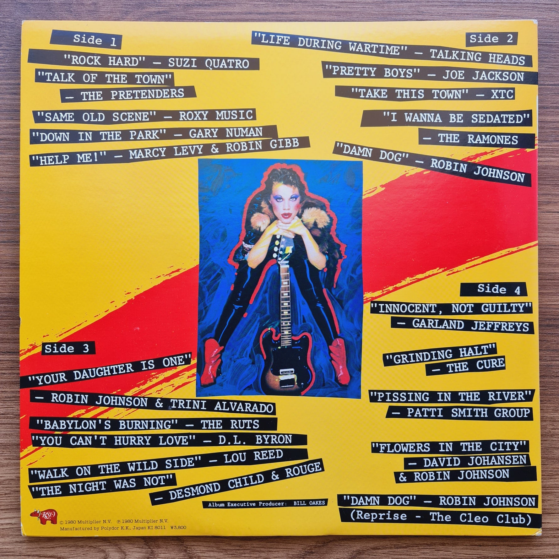 Times Square Soundtrack Japan Vinyl