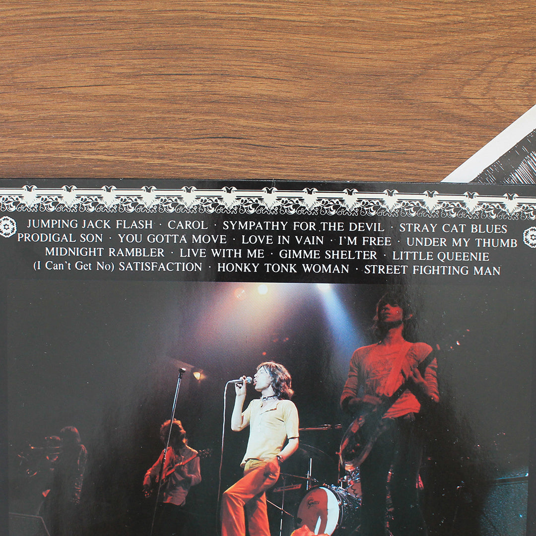 Rolling Stones - Live'r Than You'll Ever Be 33'lük LP PLAK Japan Vinyl