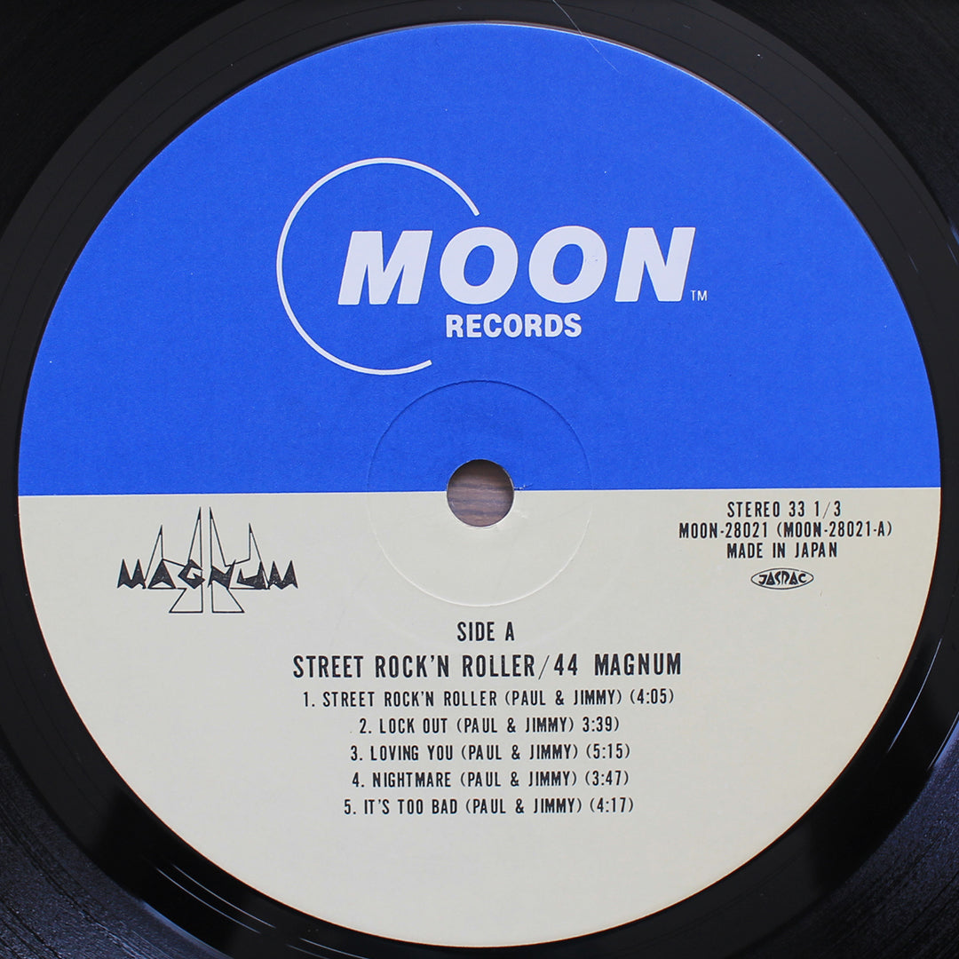 44 Magnum - Street Rock'N Roller 33'lük LP PLAK Japan Vinyl