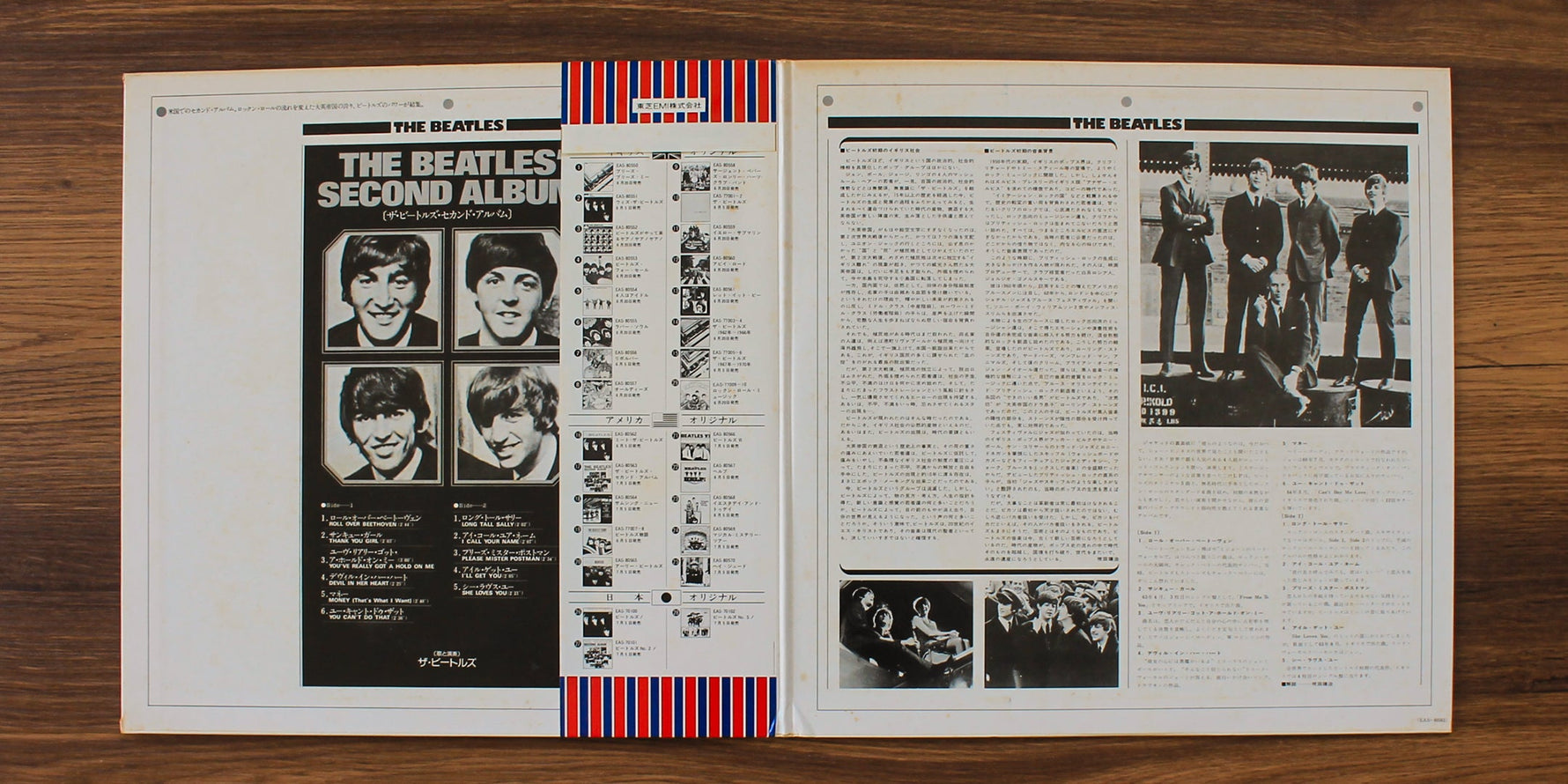 The Beatles - The Beatles' Second Album 33'lük LP PLAK Japan Vinyl