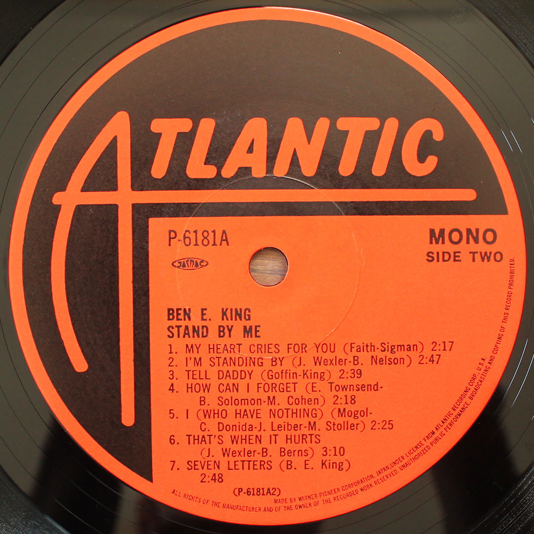 Ben E. King - Stand By Me Japan Vinyl