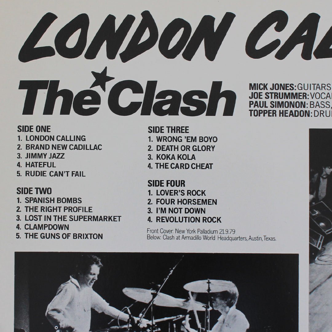 The Clash – London Calling İmzalı Plak Japan Vinyl