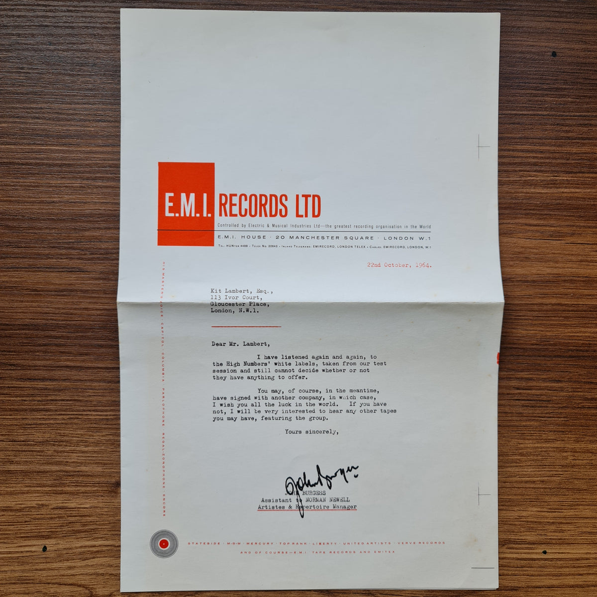 The Who – Live At Leeds 33'lük LP PLAK Japan Vinyl