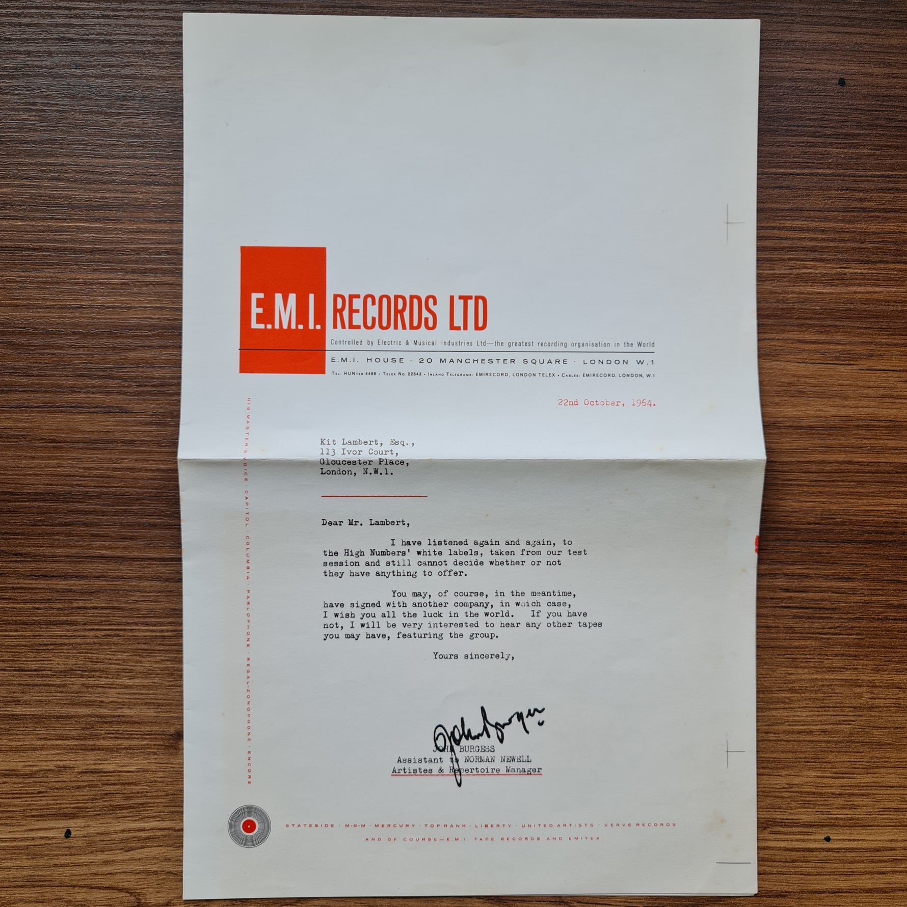 The Who – Live At Leeds 33'lük LP PLAK Japan Vinyl
