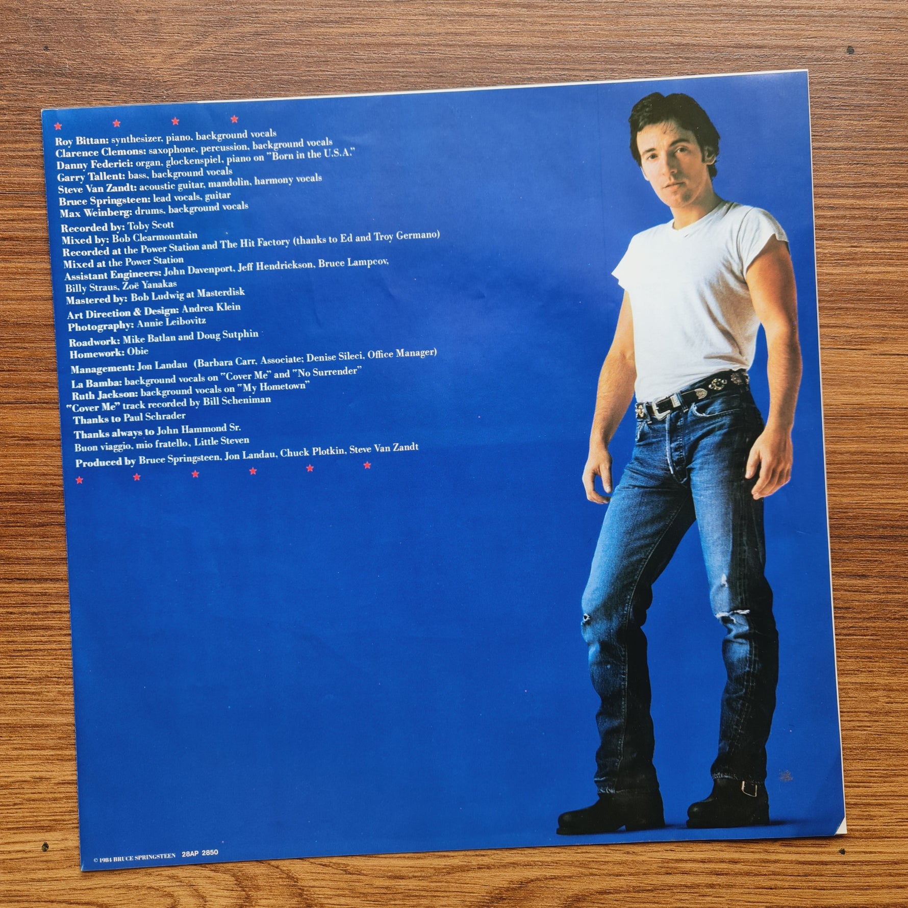 Bruce Springsteen – Born in The USA 33'lük LP PLAK Japan Vinyl