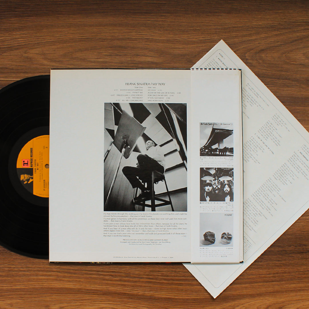 Frank Sinatra - My Way Japan Vinyl