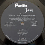 Pepper Adams - Critics' Choice Japan Vinyl