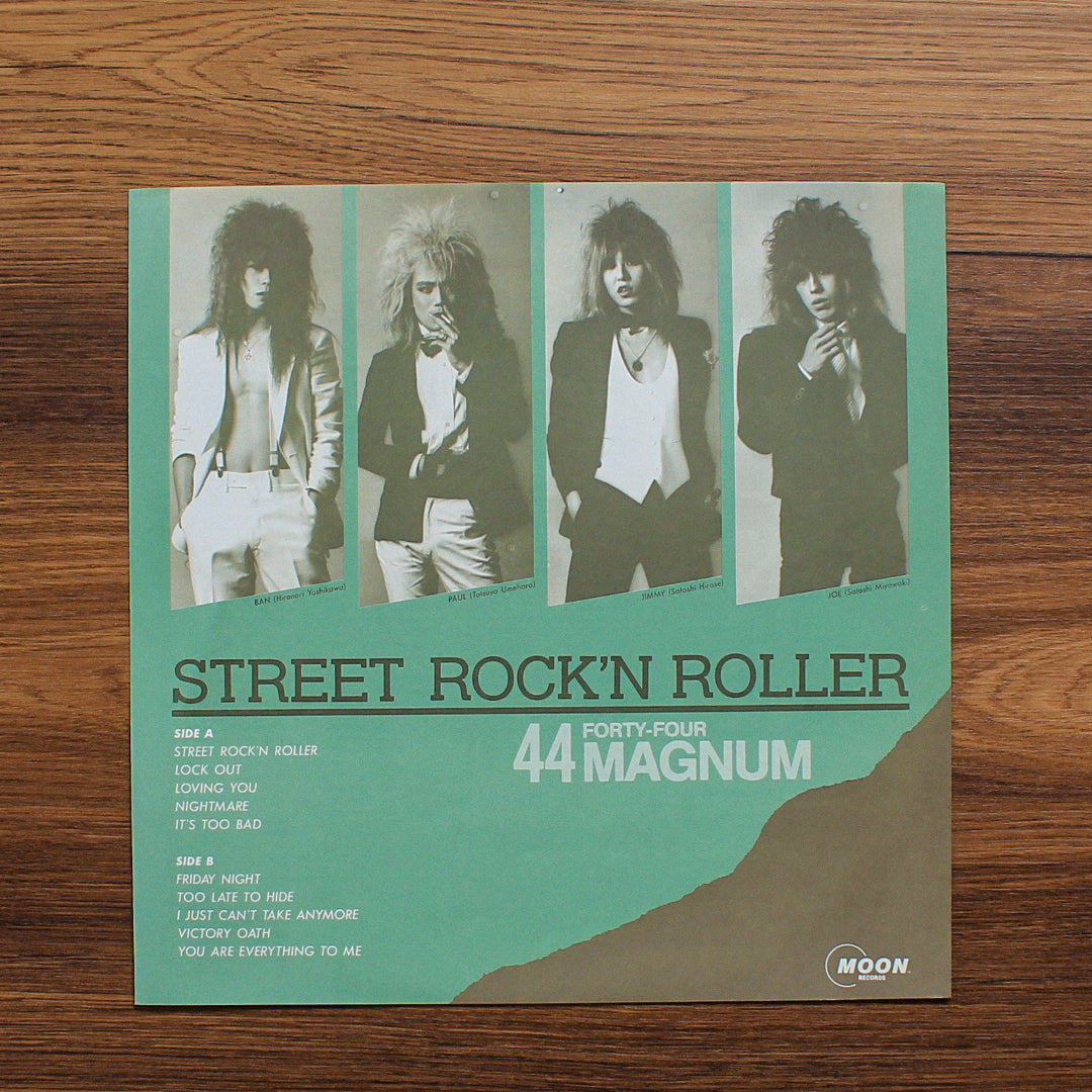 44 Magnum - Street Rock'N Roller 33'lük LP PLAK Japan Vinyl