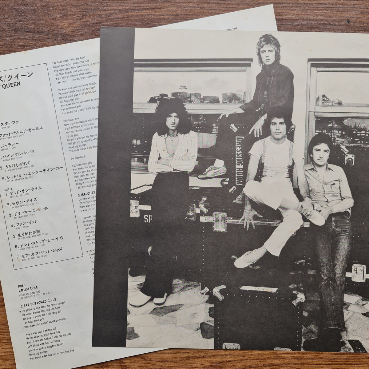 Queen – Jazz 33'lük LP PLAK Japan Vinyl