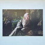 Ian McKellen 20x30 cm Boyutunda El İmzalı Fotoğraf (Ömür Boyu COA) Japan Vinyl
