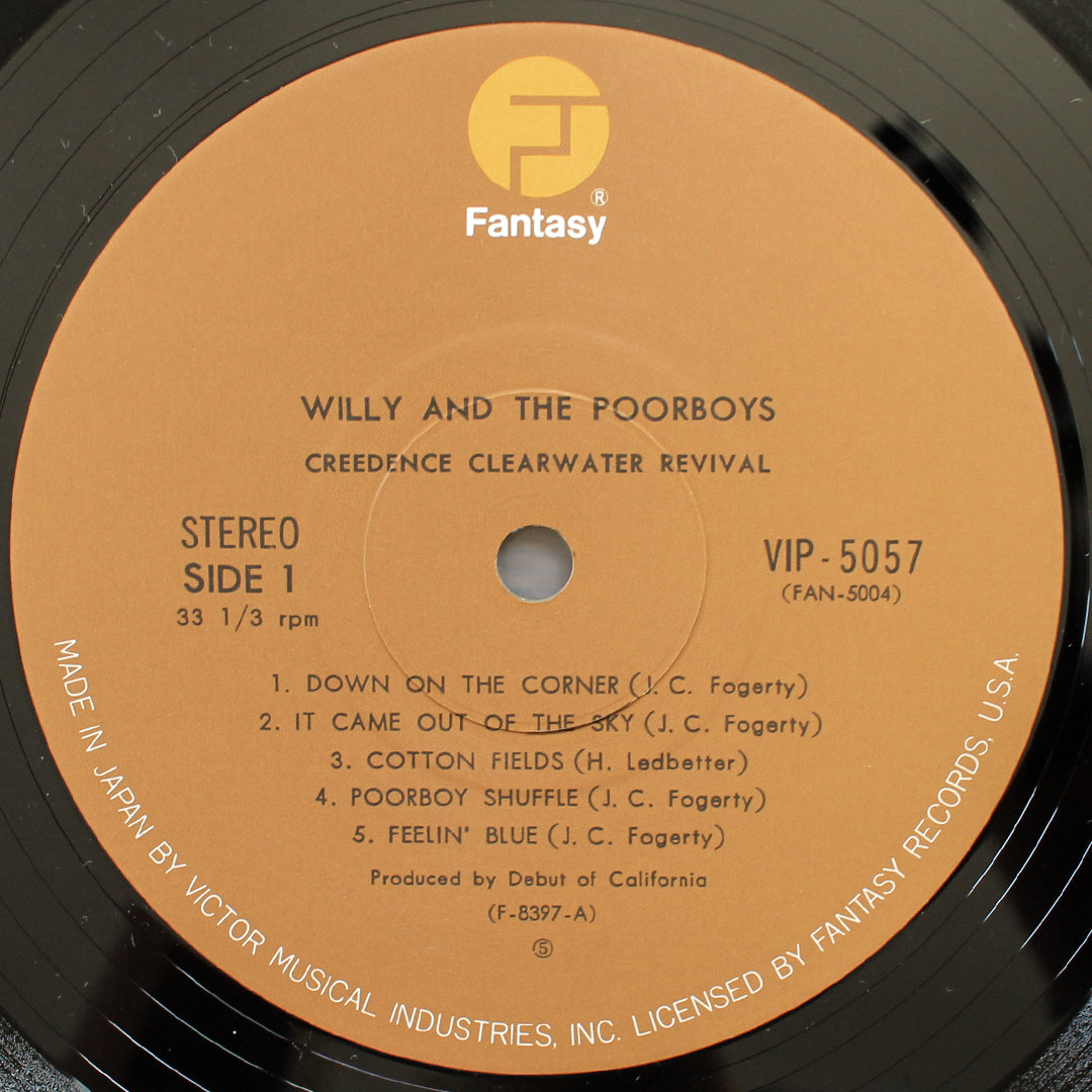 Creedence Clearwater Revival - Willy And The Poor Boys Japan Vinyl
