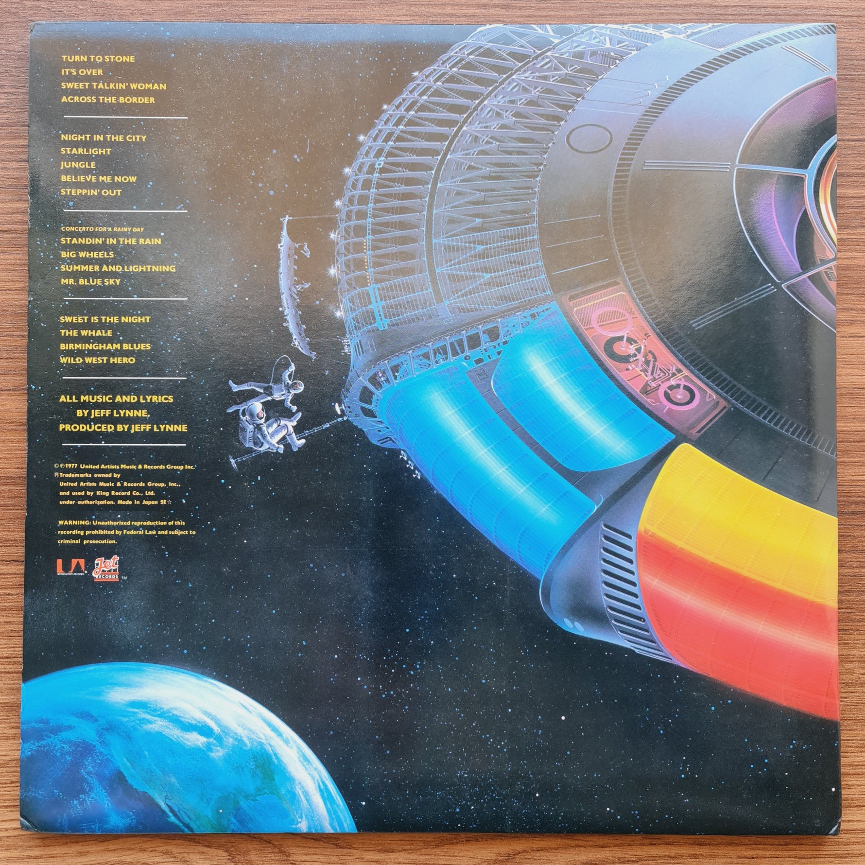 Electric Light Orchestra – Out Of The Blue Japan Vinyl