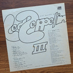 Led Zeppelin III 33'lük LP PLAK Japan Vinyl