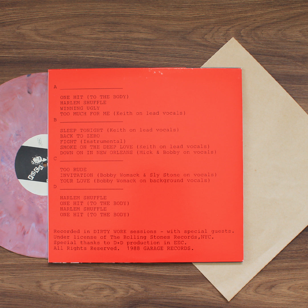 Rolling Stones - Back To Zero 33'lük LP PLAK Japan Vinyl