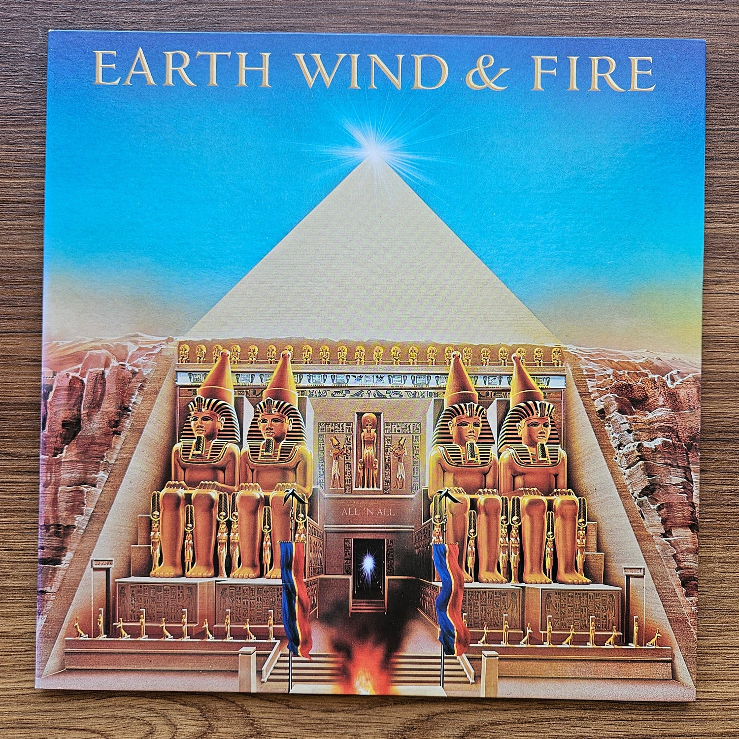 Earth, Wind & Fire – All 'N All 33'lük LP PLAK Japan Vinyl