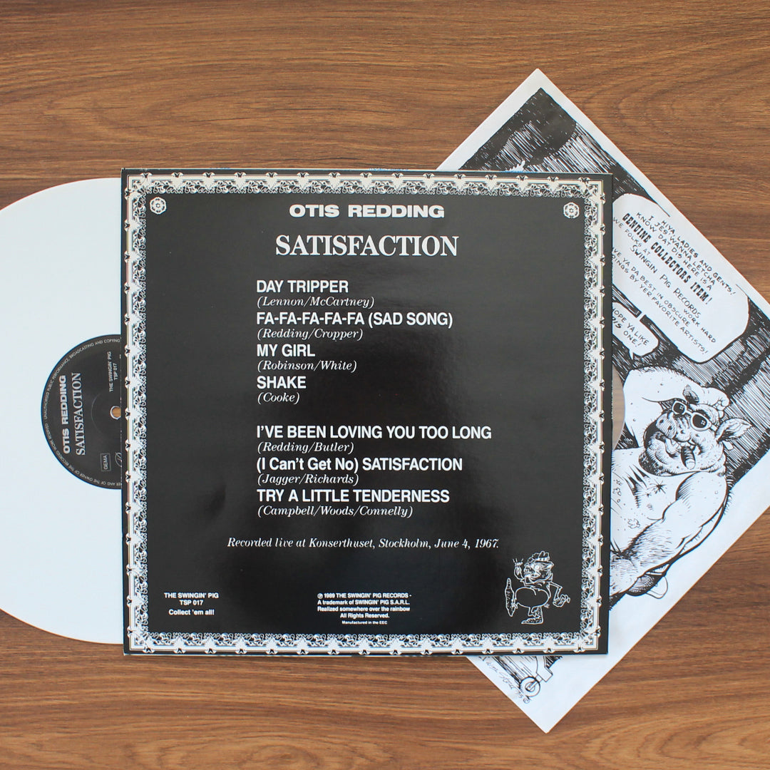 Otis Redding - Satisfaction 33'lük LP PLAK Japan Vinyl