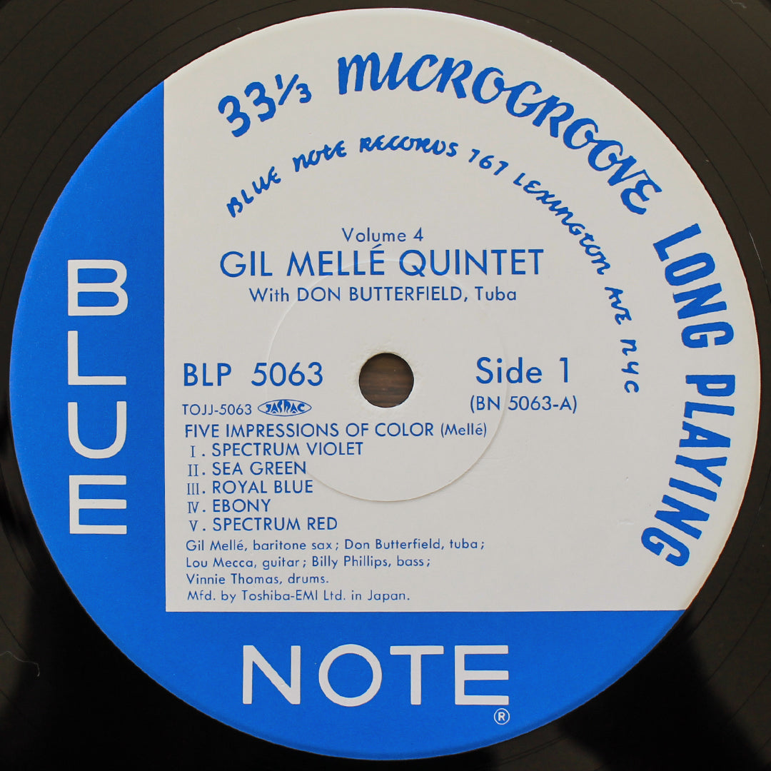 Gil Melle Quintet With Don Butterfield - 5 Impressions Of Color Japan Vinyl