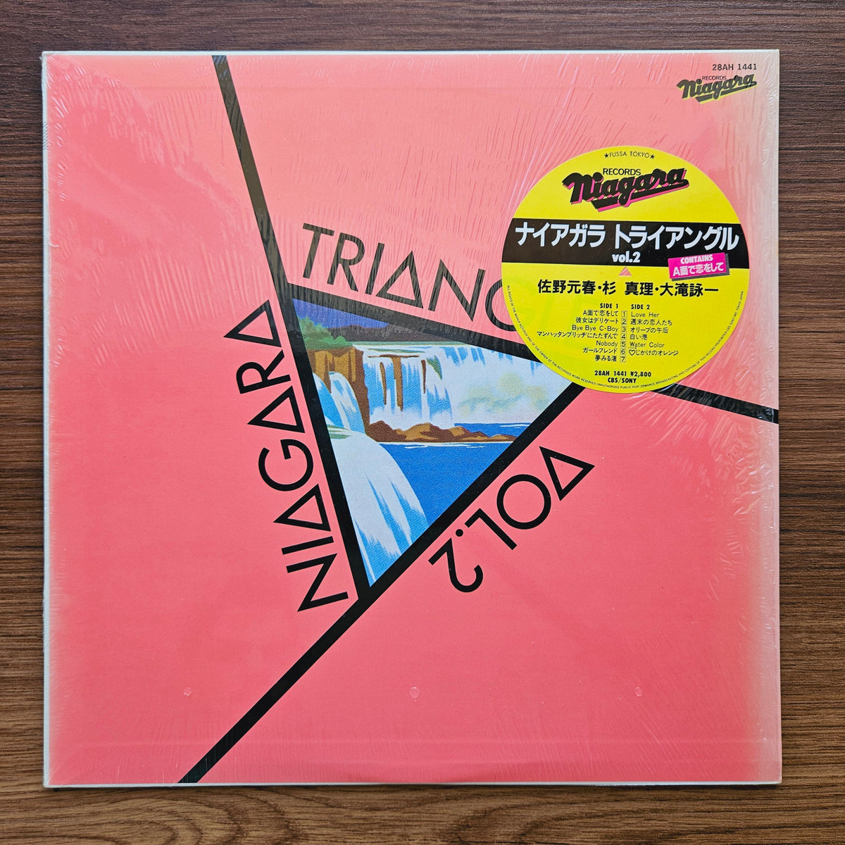 Niagara Triangle – Niagara Triangle Vol.2 33'lük LP PLAK Japan Vinyl