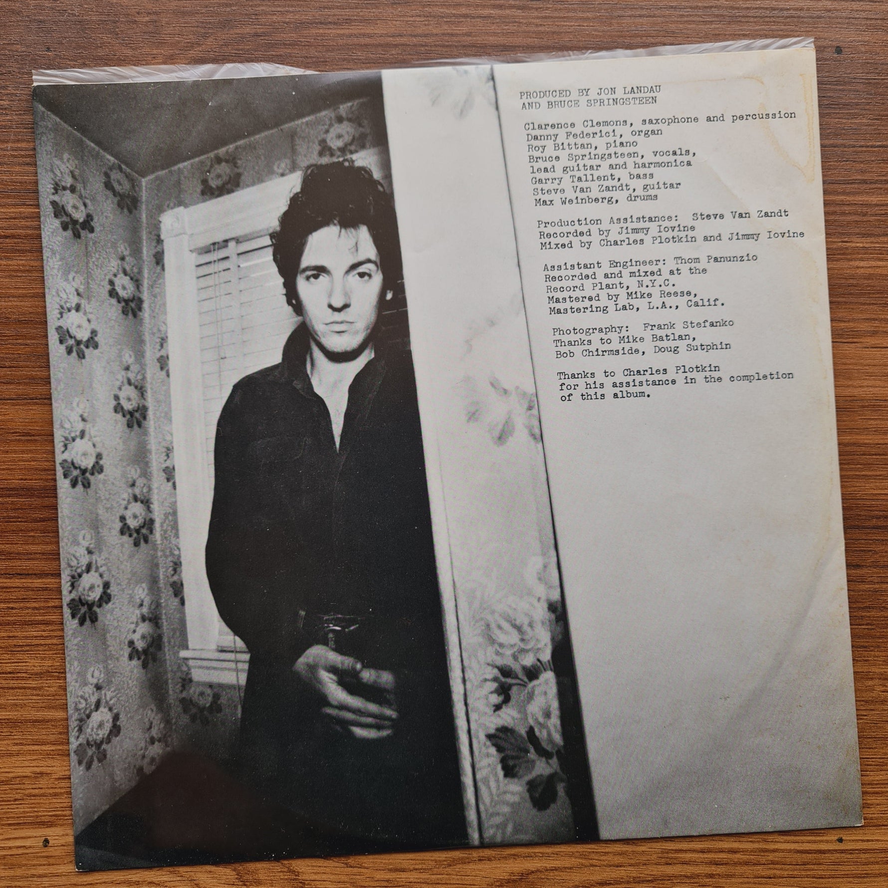 Bruce Springsteen – Darkness On The Edge Of Town 33'lük LP PLAK Japan Vinyl