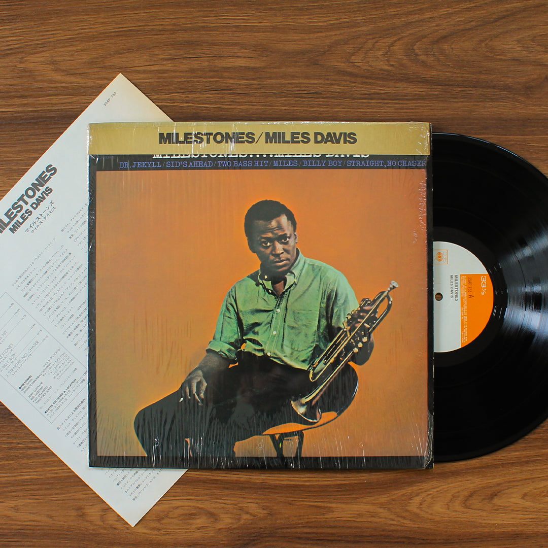 Miles Davis - Milestones 33'lük LP PLAK Japan Vinyl