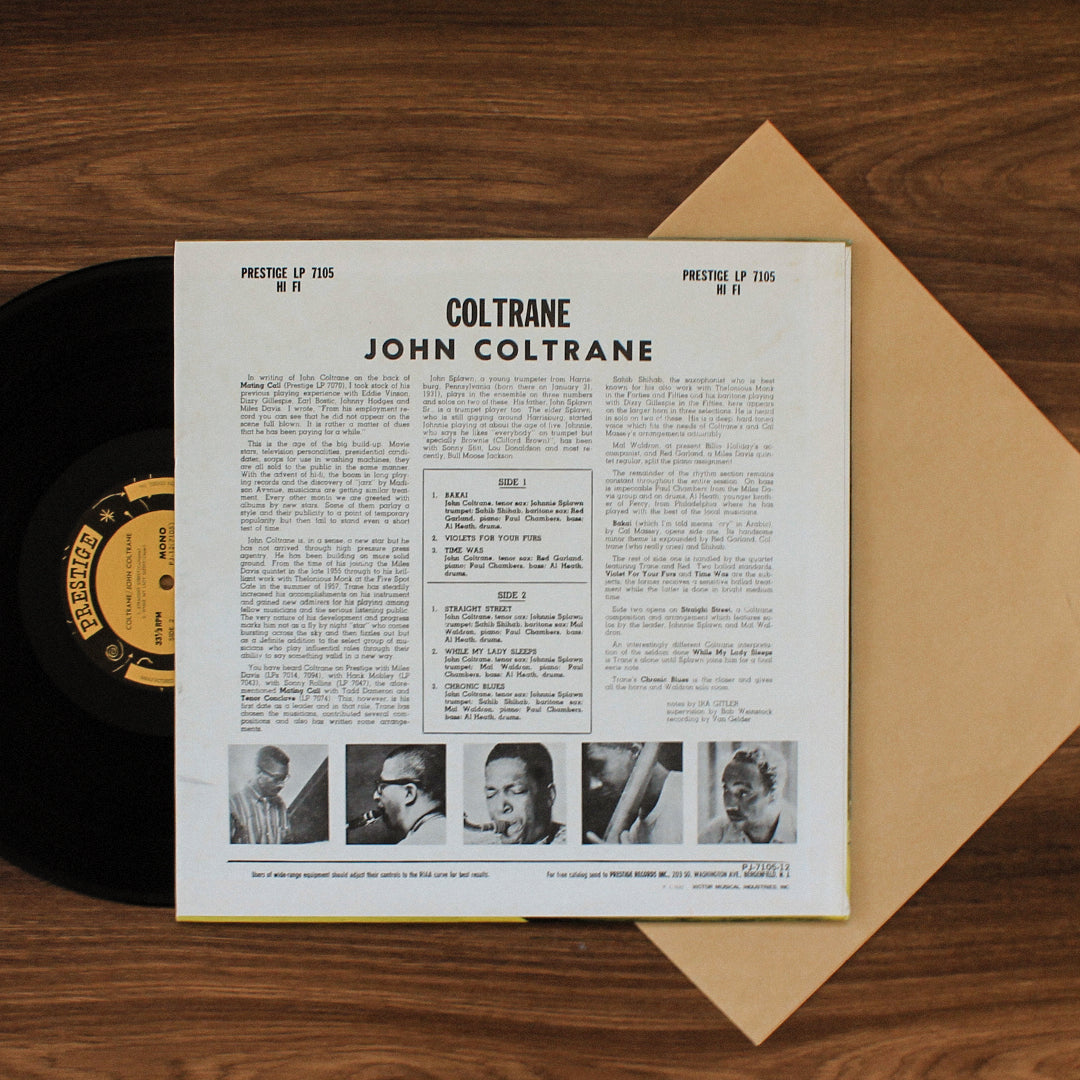 John Coltrane - Coltrane Japan Vinyl
