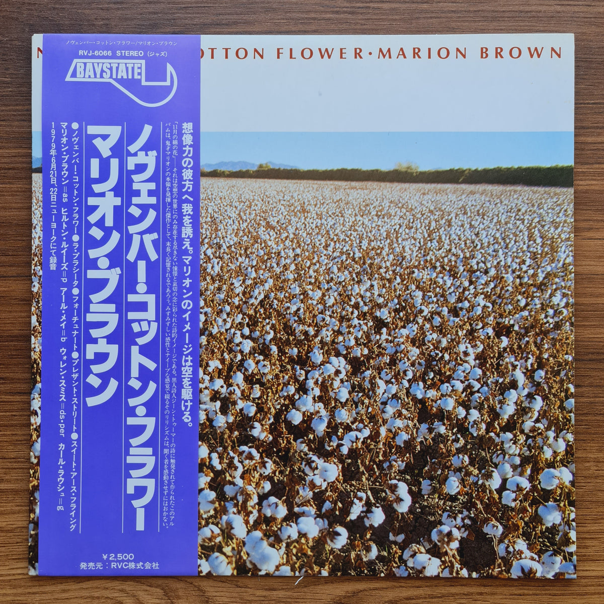 Marion Brown - November Cotton Flower Japan Vinyl