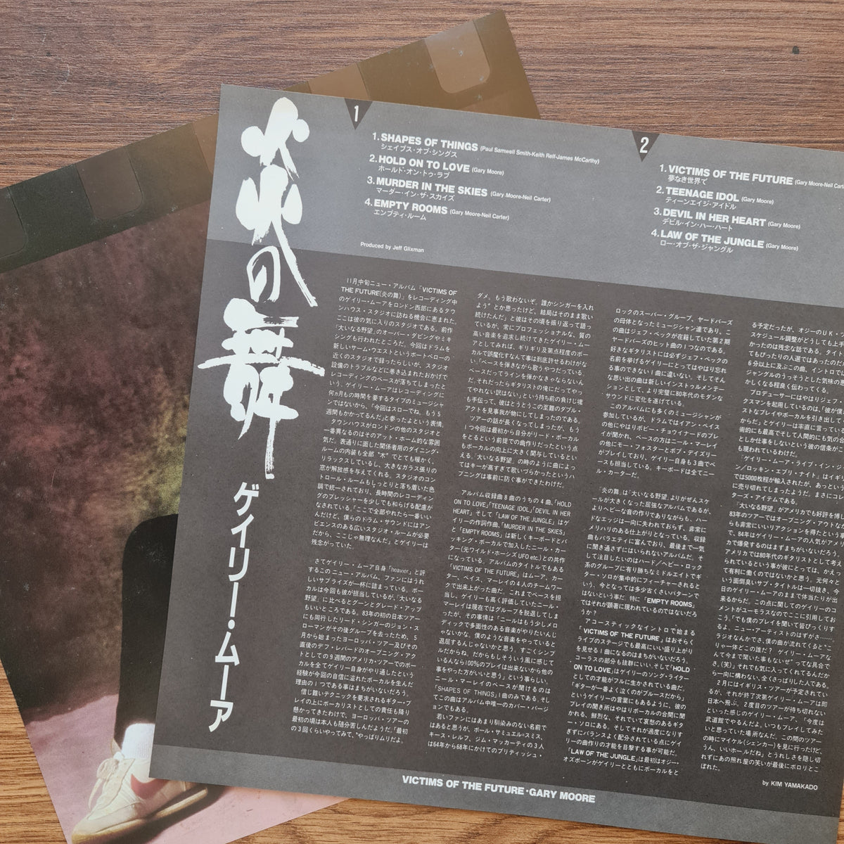 Gary Moore – Victims Of The Future 33'lük LP PLAK Japan Vinyl