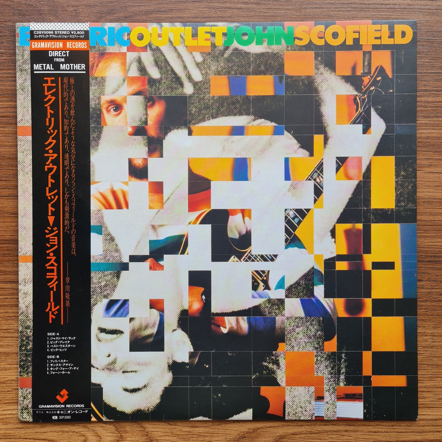John Scofield – Electric Outlet 33'lük LP PLAK Japan Vinyl