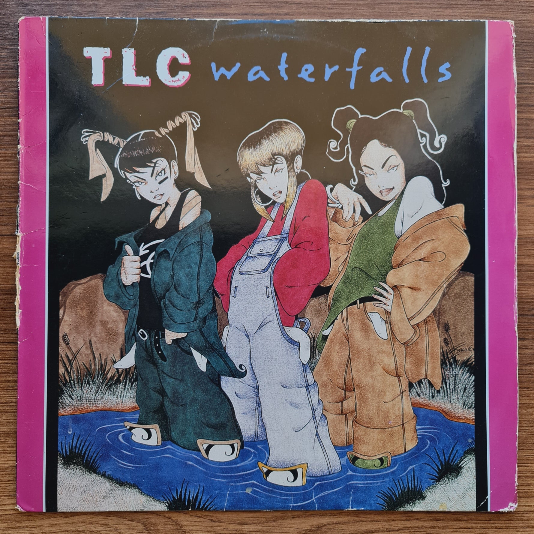 TLC - Waterfalls Japan Vinyl