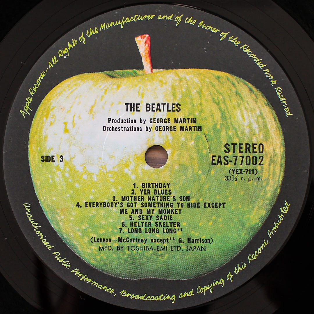 The Beatles - White Album 33'lük LP PLAK Japan Vinyl