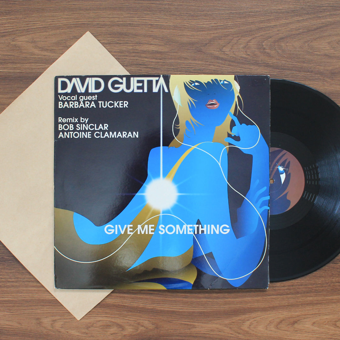David Guetta - Give Me Something 33'lük LP PLAK Japan Vinyl