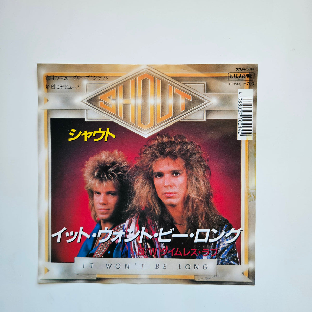 Shout - It Won't Be Long / Timeless Love Japan Vinyl