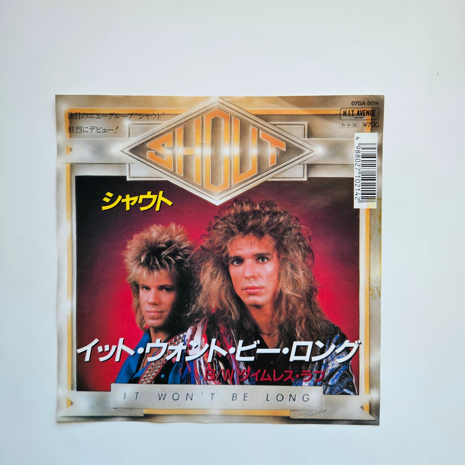 Shout - It Won't Be Long / Timeless Love Japan Vinyl