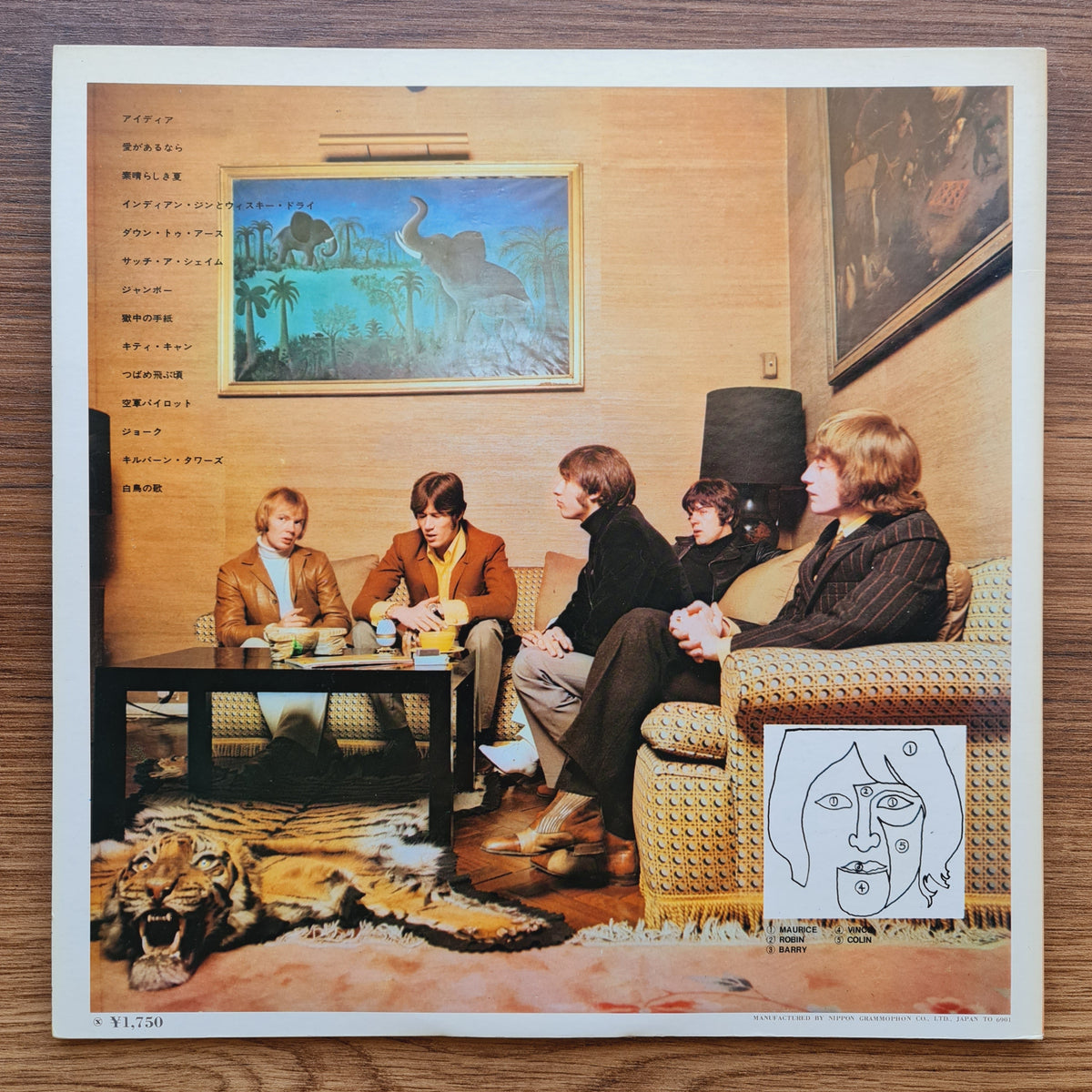 Bee Gees – Idea 33'lük LP PLAK Japan Vinyl