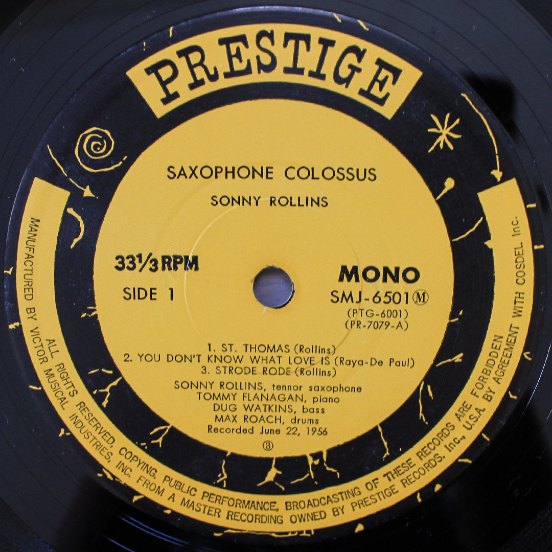 Sonny Rollins - Saxophone Colossus Japan Vinyl