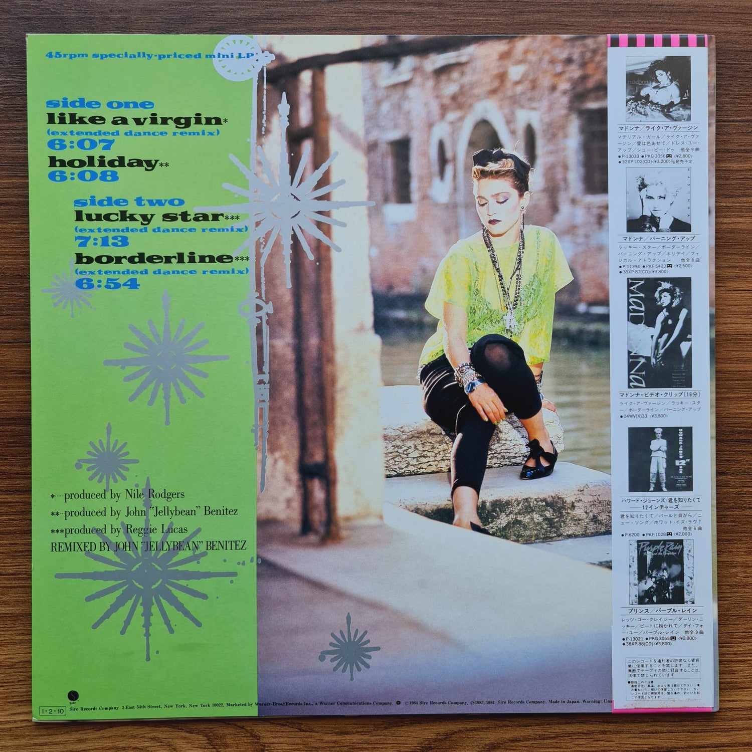 Madonna – Like A Virgin & Other Big Hits! 33'lük LP PLAK Japan Vinyl