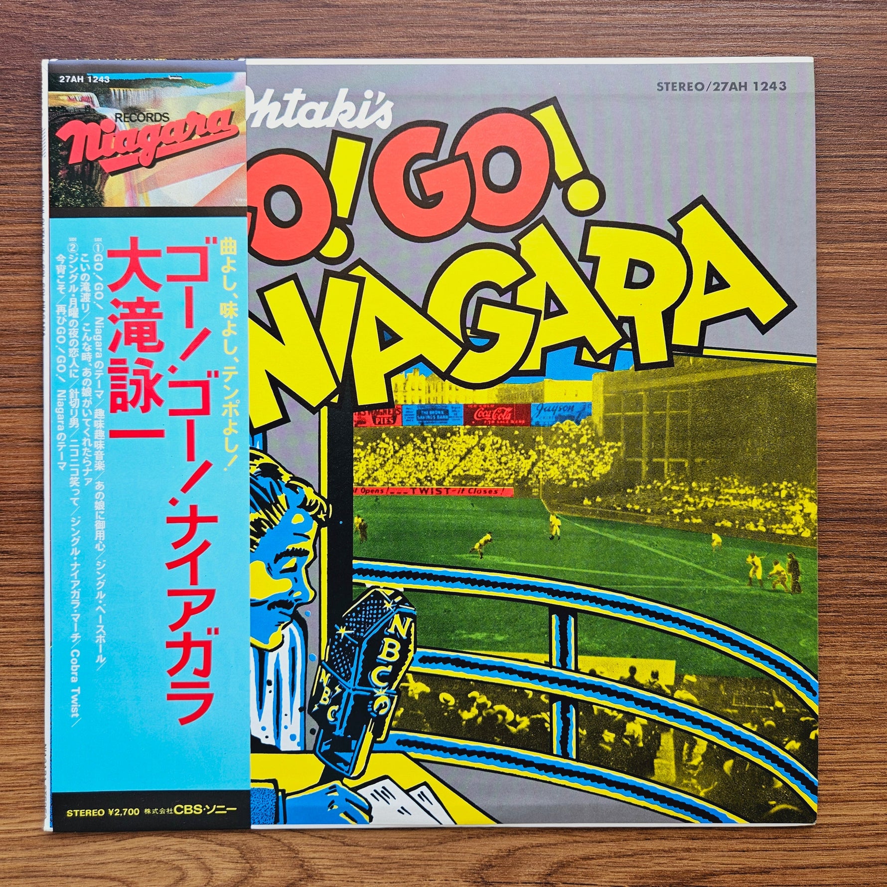 Eiichi Ohtaki – Go! Go! Niagara 33'lük LP PLAK Japan Vinyl