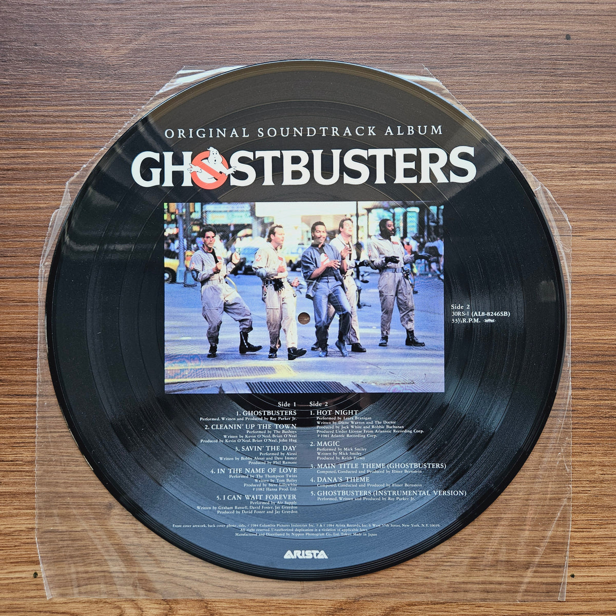 Ghostbusters Soundtrack Japan Vinyl