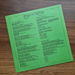 Yes – Close To The Edge 33'lük LP PLAK Japan Vinyl