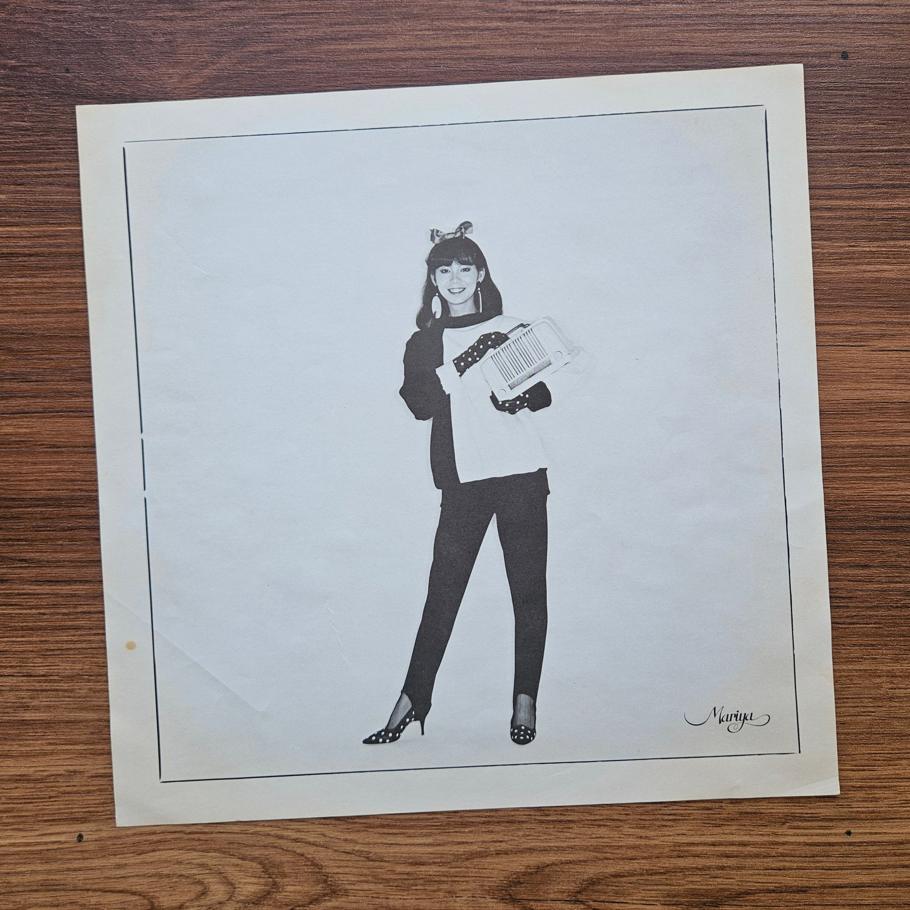 Mariya Takeuchi – Love Songs 33'lük LP PLAK Japan Vinyl