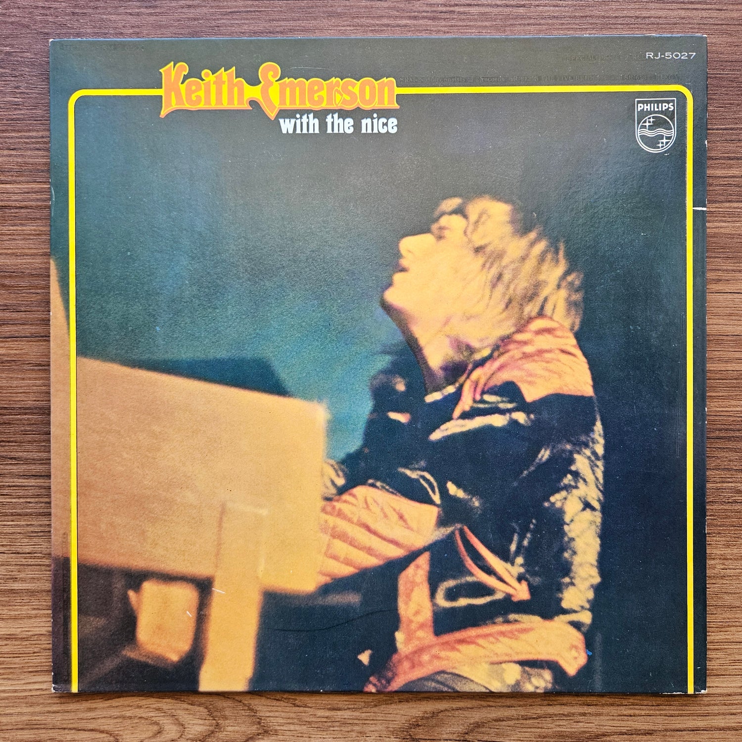 Keith Emerson With The Nice – Keith Emerson With The Nice 33'lük LP PLAK Japan Vinyl