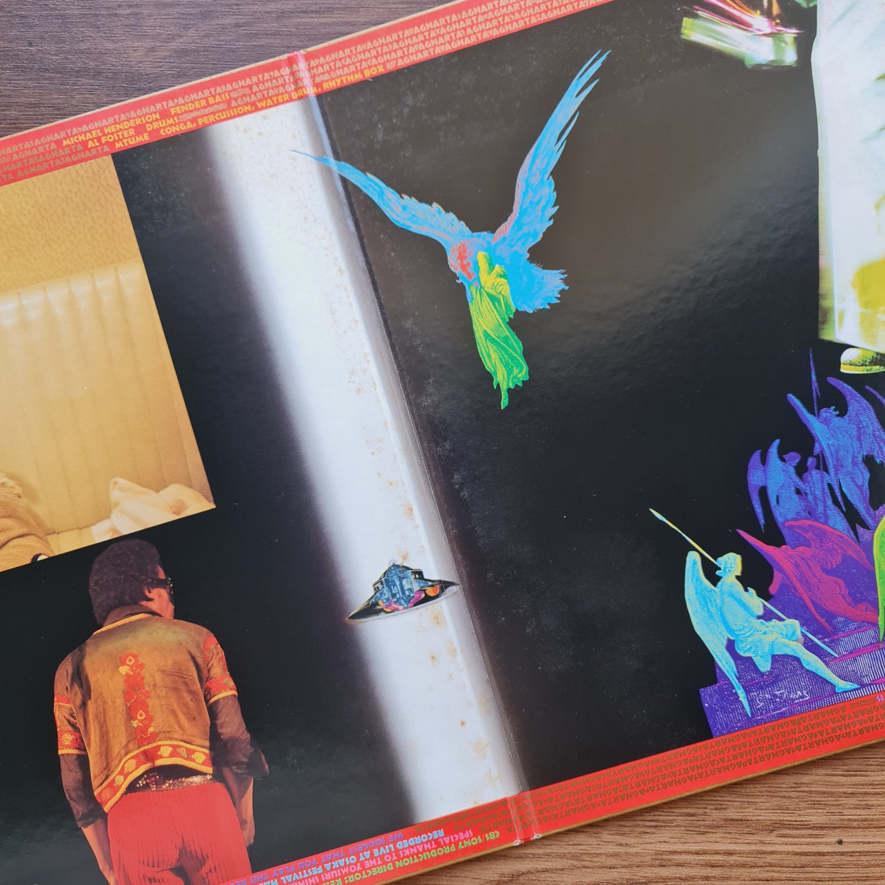 Miles Davis – Agharta 33'lük LP PLAK Japan Vinyl