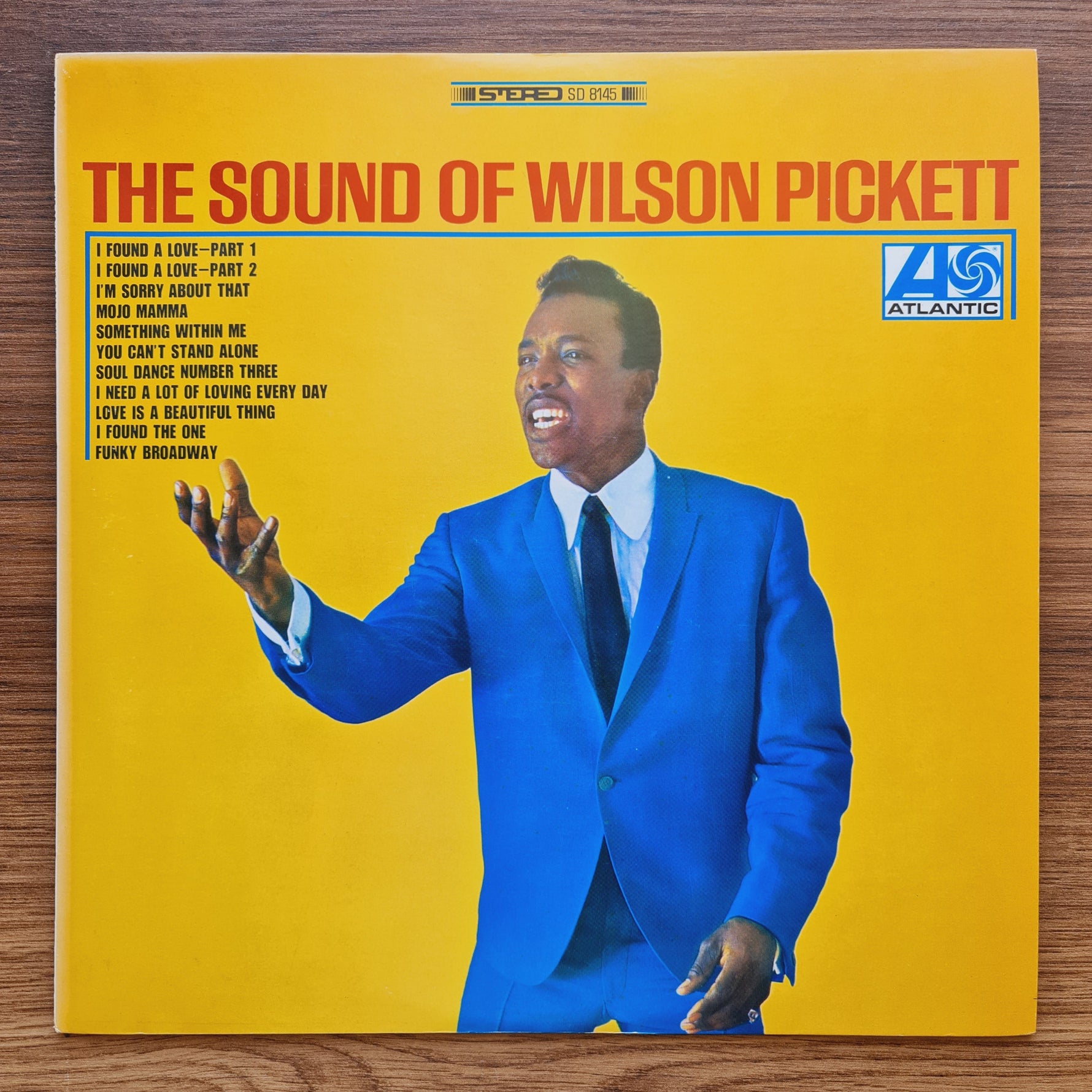 Wilson Pickett – The Sound Of Wilson Pickett 33'lük LP PLAK Japan Vinyl