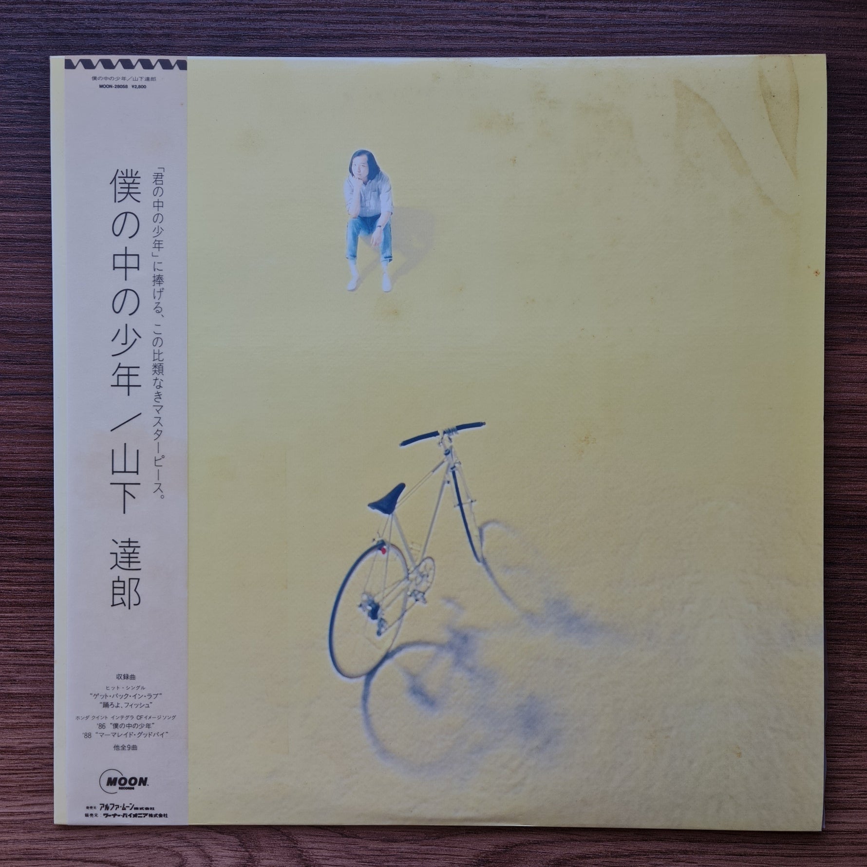 Tatsuro Yamashita - The Boy Inside Me 33'lük LP PLAK Japan Vinyl