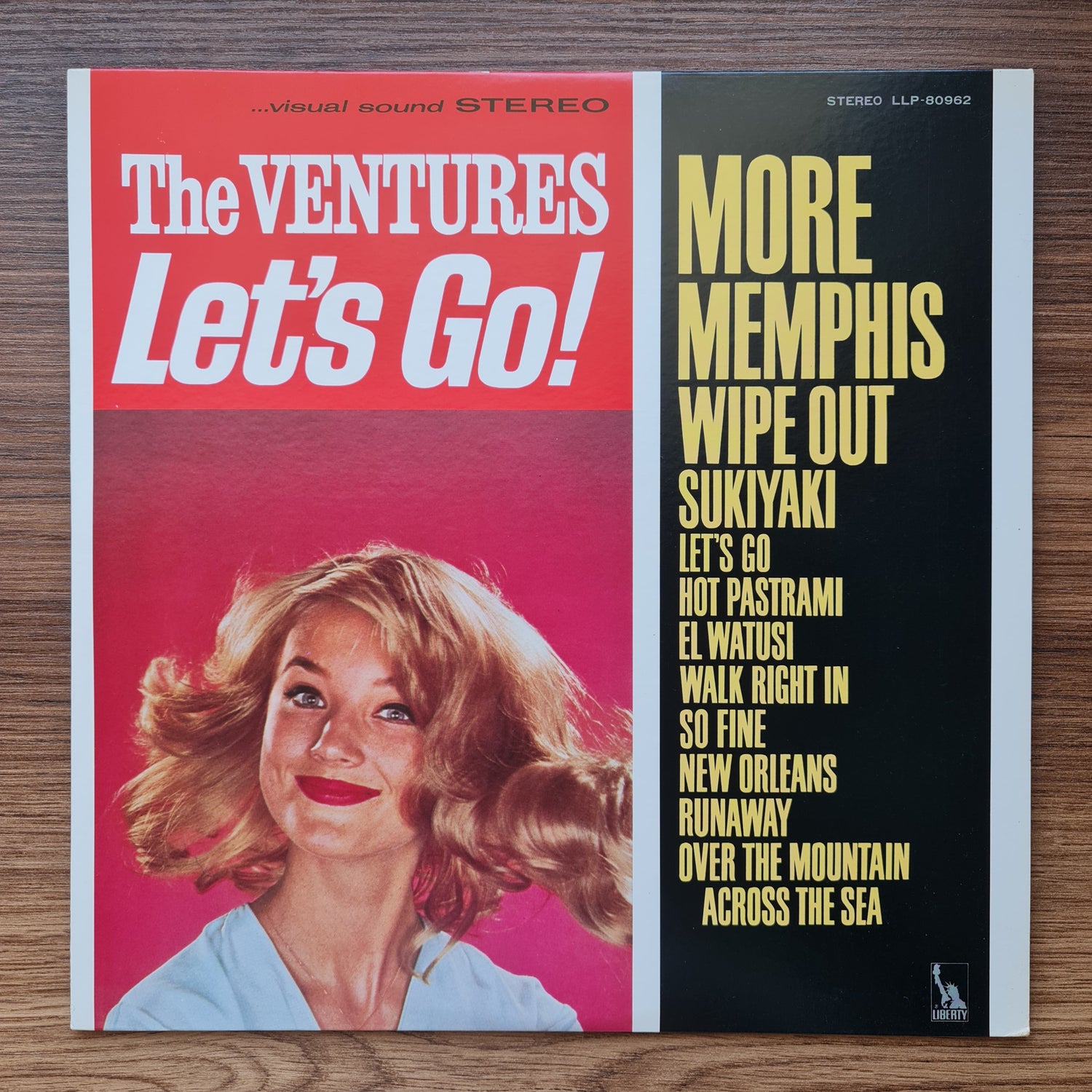 The Ventures – Let's Go! 33'lük LP PLAK Japan Vinyl